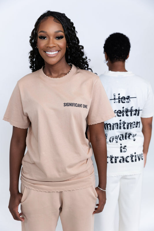 Committment Loyalty is Attractive Vintage Tee